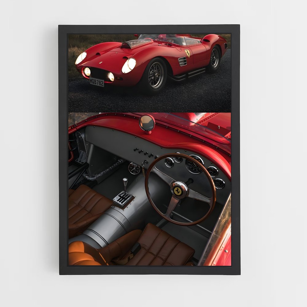Poster Ferrari Rossa (vue 2)